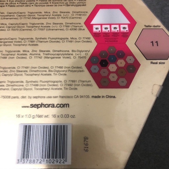 🆕 Sephora the graceful palette 16 eyeshadows - Picture 4 of 6